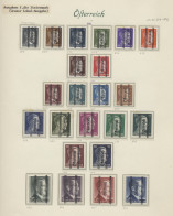 Nachlässe: 1850-2011, Komplett Belassener Nachlass In 22 Vordruckalben Mit U.a. - Vrac (min 1000 Timbres)