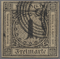 Nachlässe: ALTDEUTSCHLAND, Sammlung Im Leuchtturm-Spezialalbum, Beginnend Mit Ei - Vrac (min 1000 Timbres)