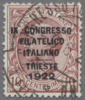 Nachlässe: ITALIEN, Königreich Ca. 1861-1945, Saubere, Fortgeschrittene Sammlung - Kilowaar (min. 1000 Zegels)