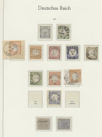 Liquidationsposten: Deutsches Reich - 1872-1932, Ungebrauchte Und Gestempelte Sa - Boites A Timbres