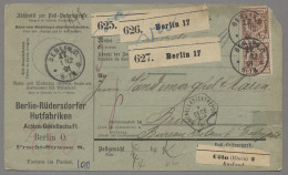 Deutschland: 1888-1992, Partie Von Etwa 100 Belegen Mit U.a. Deutschem Reich, Bu - Collections