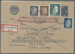 Deutschland: 1918-1959 (ca.), Partie Von 22 Belegen In Einem Album Mit U.a. Gene - Collections