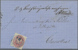 Hannover - Marken Und Briefe: 1827/1867, Partie Von Fünf Belegen, Dabei MiNr. 3 - Hanovre