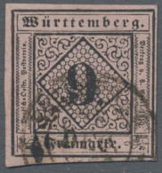 Württemberg - Marken Und Briefe: 1851-1923, Fast Komplette, Gestempelte Sammlung - Otros & Sin Clasificación