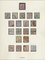 Württemberg - Marken Und Briefe: 1869-1923, Sammlung In Allen Erhaltungsformen M - Sonstige & Ohne Zuordnung