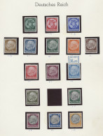 Deutsches Reich: 1933/1945, überwiegend Postfrische, Interessante Alte Sammlung - Sammlungen