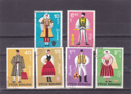 ROMANIA 1973 National Costumes Used . Michel 3110-15 - Used Stamps