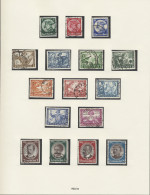 Deutsches Reich - 3. Reich: 1933-1945, Sammlung In SAFE-Ringbinder, Sowohl Geste - Oblitérés