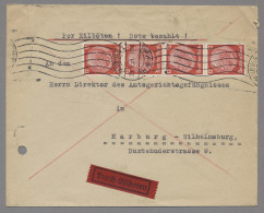 Deutsches Reich - 3. Reich: 1935-1945, Partie Von Etwa 100 Belegen Mit U.a. Viel - Cartas & Documentos