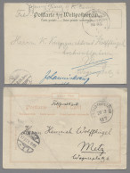 Deutsche Post In China - Stempel: BOXERAUFSTAND; 1900-1901, Partie Von 19 Feldpo - Chine (bureaux)