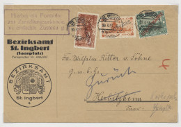 Deutsche Abstimmungsgebiete: Saargebiet - Dienstmarken: 1922-1934, Sammlung Auf - Officials