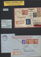 Feldpost 2. Weltkrieg: DEUTSCHE DIENSTPOST 2.WELTKRIEG, Sammlung Von 27 Belegen, - Other