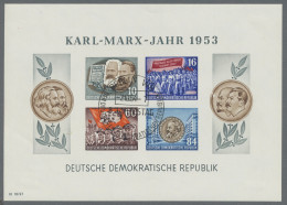 Sowjetische Zone Und DDR: 1945-1968, Vier Teilsammlungen, Davon Drei In Vordruck - Colecciones