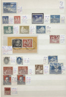 DDR: 1949-1990, Umfangreiche Gestempelte Plattenfehlersammlung In 2 Steckalben U - Sammlungen