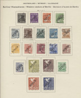 Berlin: 1948-1990, Bis 1963 Gestempelte, Ab 1964**-Sammlung Komplett Mit Allen G - Lettres & Documents