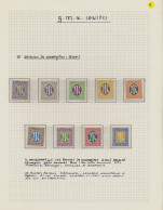 Bizone: 1945, AM-POST, Spezialisierte Studiensammlung In Zwei Ordnern Auf Selbst - Andere & Zonder Classificatie