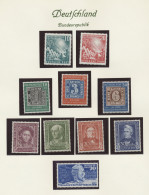 Bundesrepublik Deutschland: 1949/1960 Ca., Mehrfach Angelegte Sammlung, Dabei Po - Collections