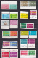 1971 EUROPA CEPT EUROPE ANNATA MNH** YEAR 21 Paesi, 44 Valori, CATENA - CHAIN - 1971