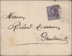 Belgium - Postal Stationery: 1876-1930 (ca.), Sortiment Von Ca. 62 Belegen Bzw. - Autres & Non Classés