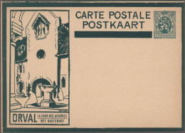 Belgium - Postal Stationery: 1929, Orval-Bildpostkarte Mit Wertstempel Löwe, 35c - Andere & Zonder Classificatie