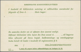 Denmark - Postal Stationery: 1929/1964, Postal Cards Of Copenhagen Library, Coll - Ganzsachen