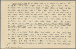 Denmark - Postal Stationery: 1938/1978 (ca.), Postal Cards Of National Railway, - Entiers Postaux