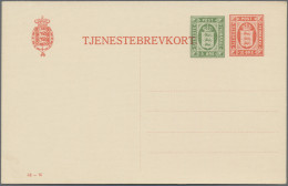 Denmark - Postal Stationery: 1875/1955 (ca.), Assortment Of Apprx. 61 Unused Sta - Interi Postali