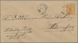 Finland - Postal Stationery: 1872-1950 (ca.), Partie Aus Rund 45 Ungebrauchten / - Postal Stationery