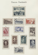 France: 1944-1972, Nach Vordruck Komplette Sammlung Mit Allen Wohlfahrtssätzen I - Collections