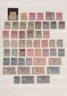 French Post Offices In The Levant: 1885/1921, A Decent Mint And Used Collection - Andere & Zonder Classificatie