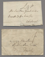 Great Britain -  Pre Adhesives  / Stampless Covers: From 1774, SCOTLAND, 24 ELs - ...-1840 Vorläufer