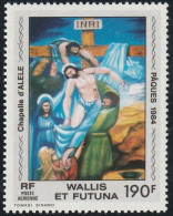 THEMATIC EASTER:  PAINTING OF THE CHAPEL OF ALELE. DESCENT FROM THE CROSS   -   WALLIS AND FUTUNA - Pasen