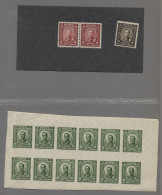 Yugoslavia: 1921-24, Essais, Approximately 350 Items, Many Different Colours, Al - Unused Stamps