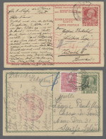 Österreich: 1899-1998, Partie Von Etwa 130 Belegen Mit U.a. Ballonpost, FDC, Gan - Verzamelingen