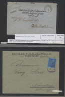 Österreichische Post In Der Levante: Ca. 1865-1913, Sammlung Von 22 Belegen Mit - Eastern Austria