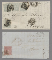Spain: 1858-1879 (c.), The Remarkable Holding Of Approximately 550 Franked ELs, - Sonstige & Ohne Zuordnung
