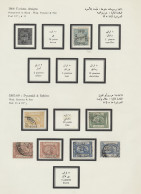 Egypt: 1866-1964, Ungebrauchte Und Gestempelte Sammlung Im "Farahbaksh"-Vordruck - 1866-1914 Khédivat D'Égypte