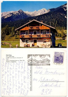 Austria 1973 Postcard Hanus Krug - Leutasch-Klamm, Tirol; 2.50s Danube Bridge, Linz Stamp; Slogan Cancel - Leutasch