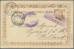 Honduras: Ex 1900-1948, Small Cover Collection Of 16 Items To Abroad, Beginning - Honduras