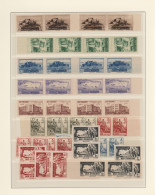 Syria: 1946/1958, IMPERFORATE STAMPS, Comprehensive MNH Balance Of Apprx. 1.085 - Syrie