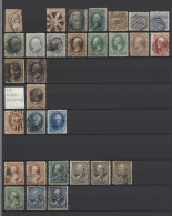 United States: 1856-2013 (ca.), Nette Grundstocksammlung Gestempelt /*/** In 64- - Gebraucht