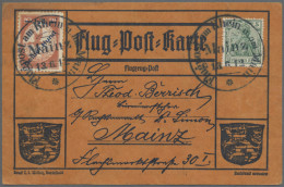 Zeppelin Mail - Germany: 1912-1939, Sammlung Von 52 überwiegend Zeppelinbelegen - Poste Aérienne & Zeppelin