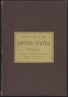 Landkarten Und Stiche: RAILWAY MAP OF THE UNITED STATES, Aus Dem Verlag STANFORD - Géographie