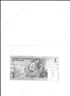 TUNISIE BILLET 1 DINAR 1973 - Tusesië