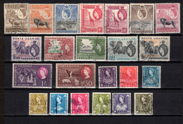 Kenya Uganda & Tanganika 1954-61, Elizabeth II - Kenya, Uganda & Tanganyika