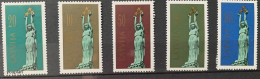 Latvia 1991, Freedom Monument In Riga, MNH Stamps Set - Lettonie