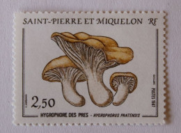 SPM 1987 Champignons  Hygrophore Des Prés Hygrophorus Pratensis Neuf - Unused Stamps