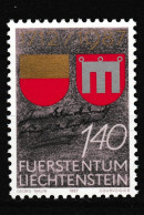 Liechtenstein 1987 Acquisition Vaduz County 275 Years  ** MNH - Francobolli