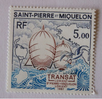 SPM 1987 Transat Lorient -St Pierre-Lorient  Neuf - Unused Stamps