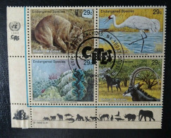 USA UN NY Mi 644-647 , Tiere , Gestempelt - Used Stamps